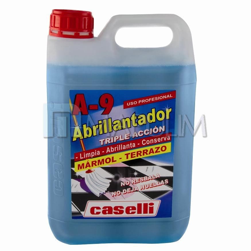 Abrillantador Caselli A-9 para mármol y terrazo 5 L. - Mapulim