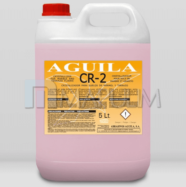 Cristalizador Águila CR-2 para mármol y terrazo