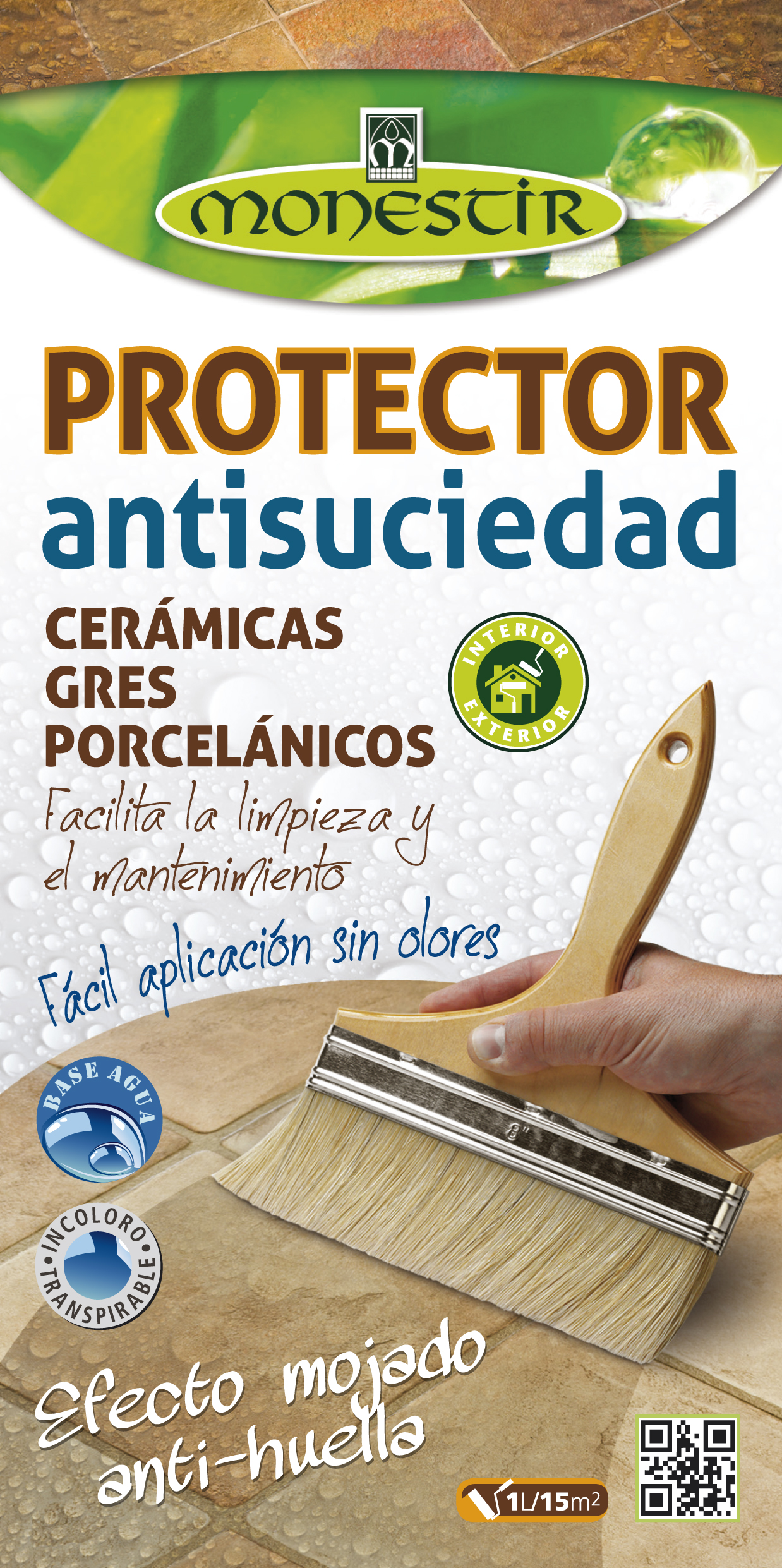 Protector antisuciedad de cerámicas, gres y porcelánicos Monestir