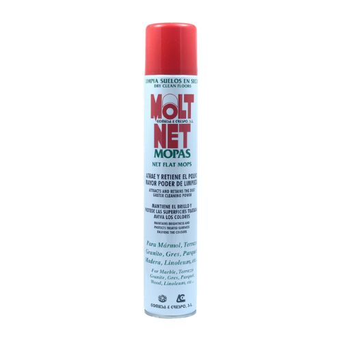 Limpia suelos en spray para mopa quita polvo Molt-Net