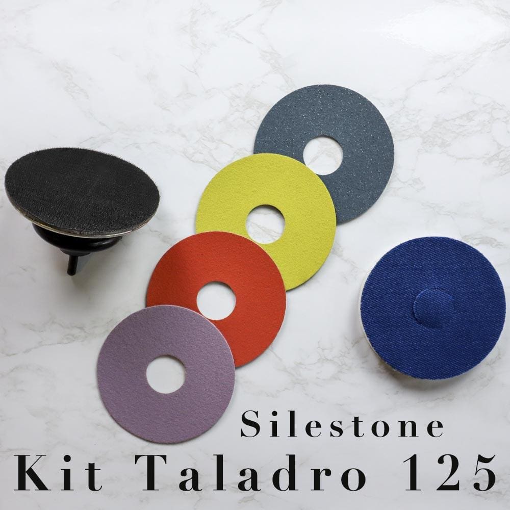 Kit Magic Renova Silestone para pulir marmol con taladro
