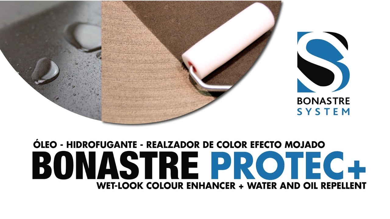Oleo - hidrofugante realzador de color y brillo efecto mojado Bonastre Protect+ para piedra - Imagen 2