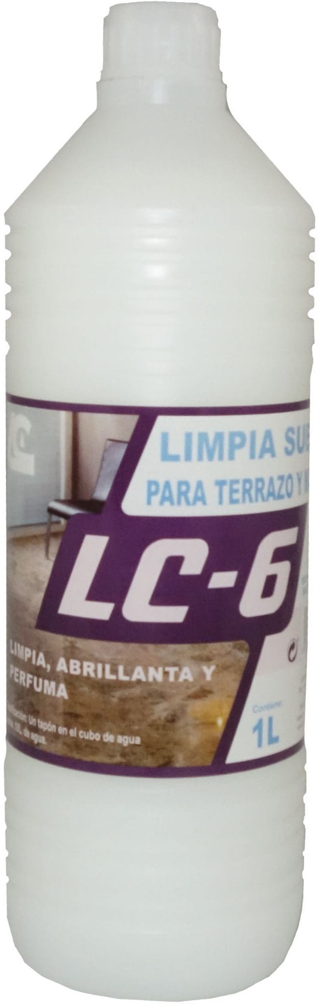 Limpia suelos LC6 para terrazo y mármol 1 litro MAPULIM Limpia suelos LC6 para terrazo y mármol 1 litro MAPULIM
