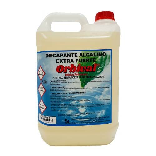 Decapante alcalino Orbival DEC-200 extra-fuerte 5 litros