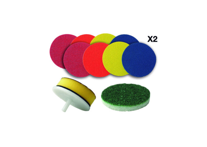 Kit Magic Renova de taladro para Pulido y Abrillantado de mármol con agua 75 mm. XL