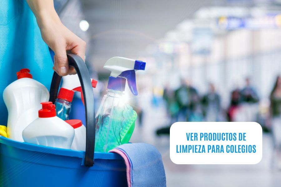 Limpieza de colegios productos y máquinas imprescindibles para la vuelta al cole