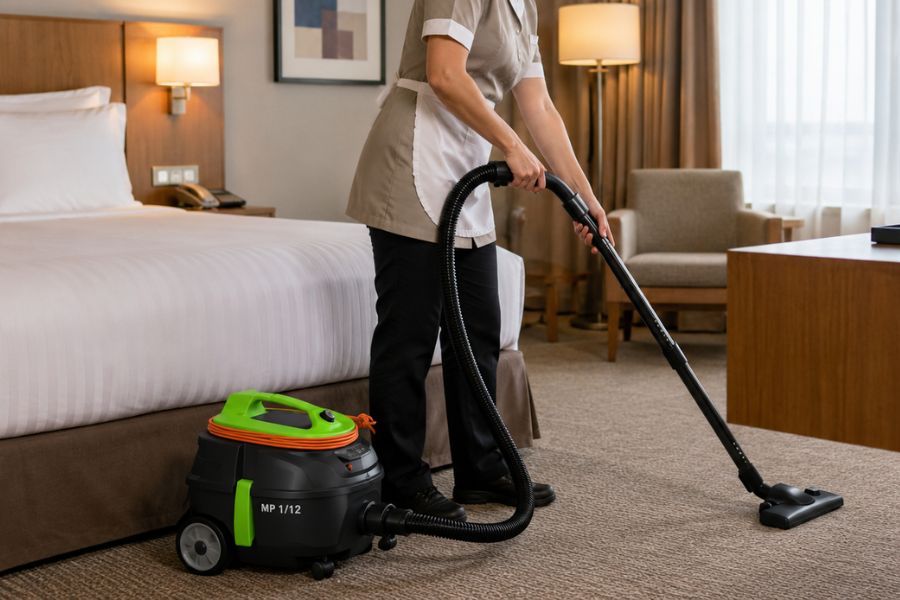equipos de limpieza para hoteles